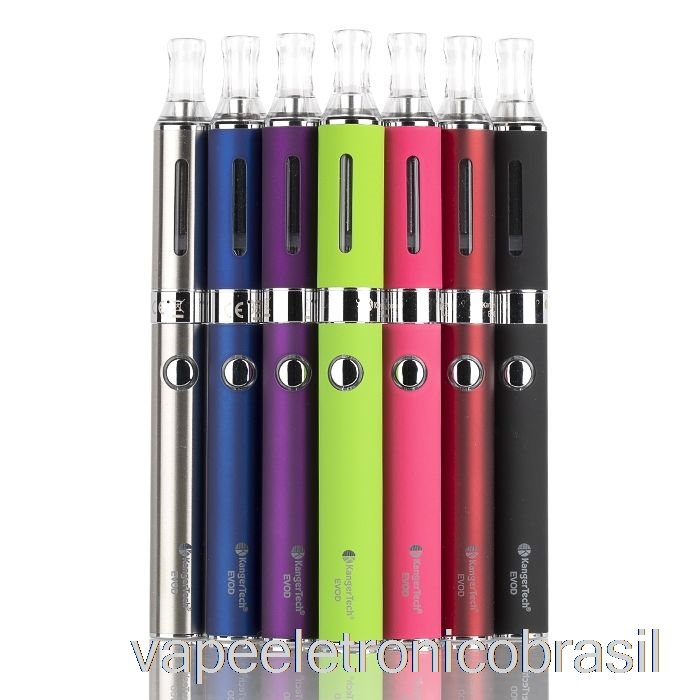 Vape Recarregável Kanger Evod Blister Kit 2pk - Prata